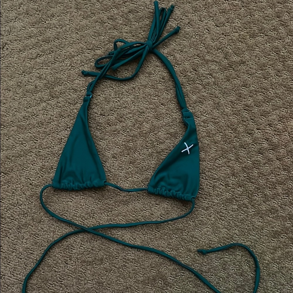 Boutine LA Green Crew Top - MEDIUM